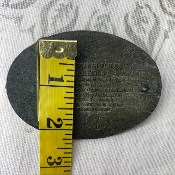 Vintage buckle 1981 Hesston National Finals Rodeo
NFR Limited Edition Collectors - Picture 6 of 6